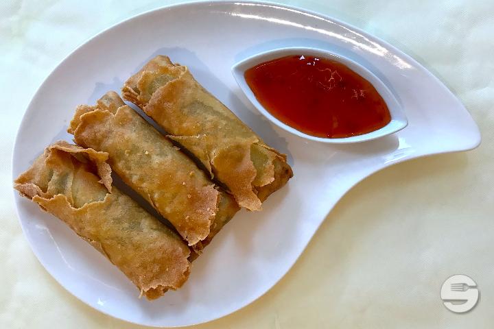 19 Chicken Spring Rolls (3 pieces) - Delhi House