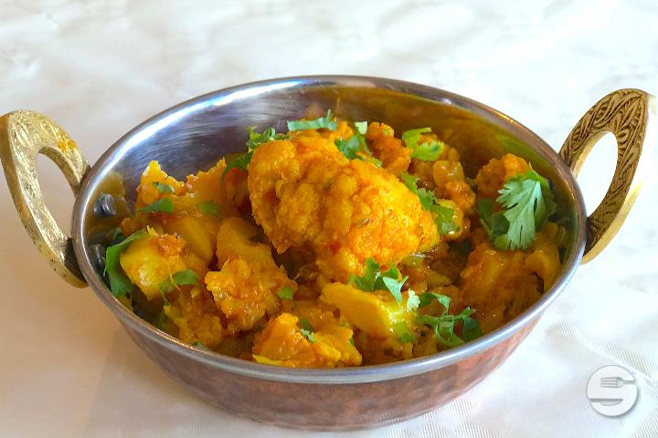 66 Aloo Gobi (Potato Cauliflower) - Delhi House