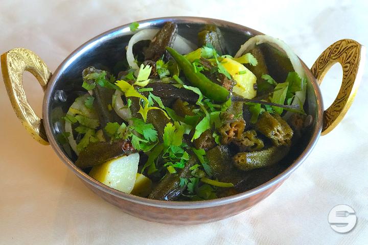 67 Bhindi Masala - Delhi House