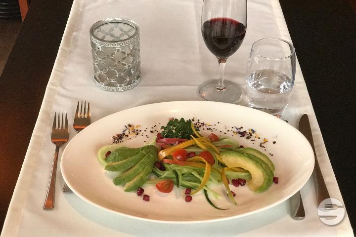 Cucumber Mangocarpaccio (Gluten Free + Vegan) - Fyero Restaurant
