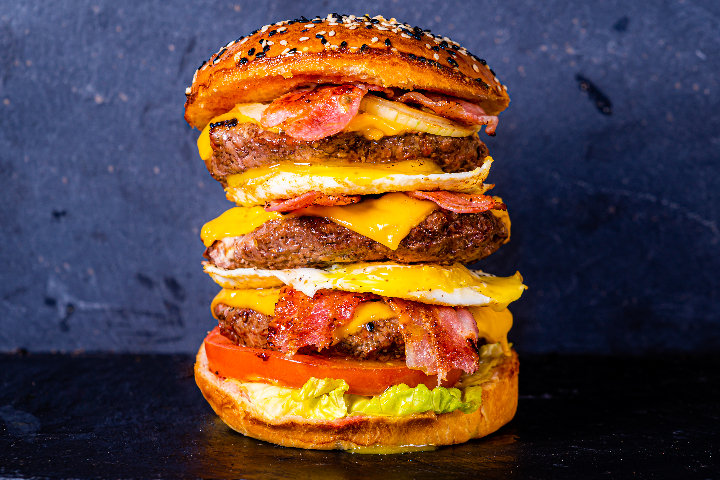 X-tra protein burger - Blaqk Burger