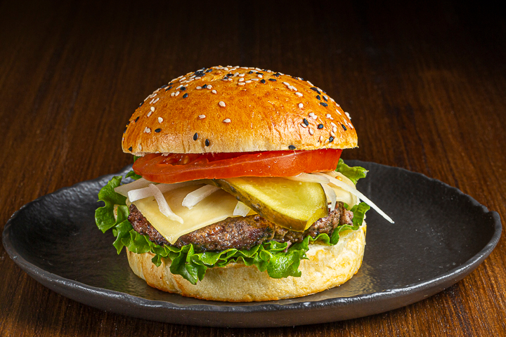 Swiss Burger - Blaqk Burger