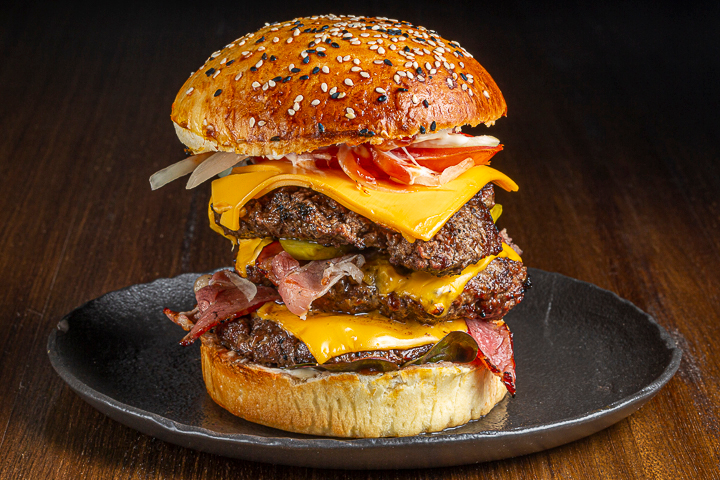 Triple Burger - Blaqk Burger