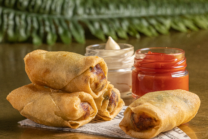 Spring rolls with vegetables - Blaqk Burger