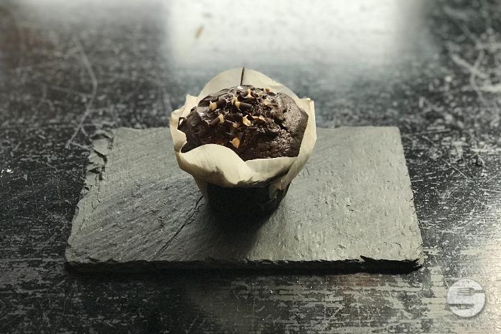 Muffin double chocolate - Blaqk Burger