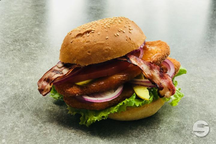 Blaqk Chicken Burger - Blaqk Burger