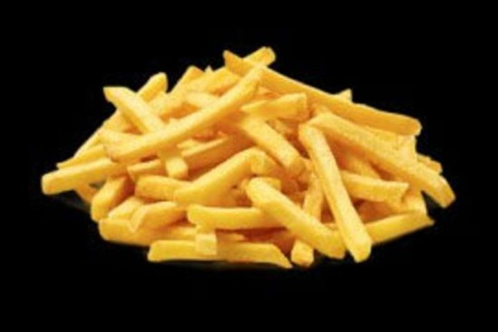 French fries with truffle oil and grana padano aroma - Blaqk Burger