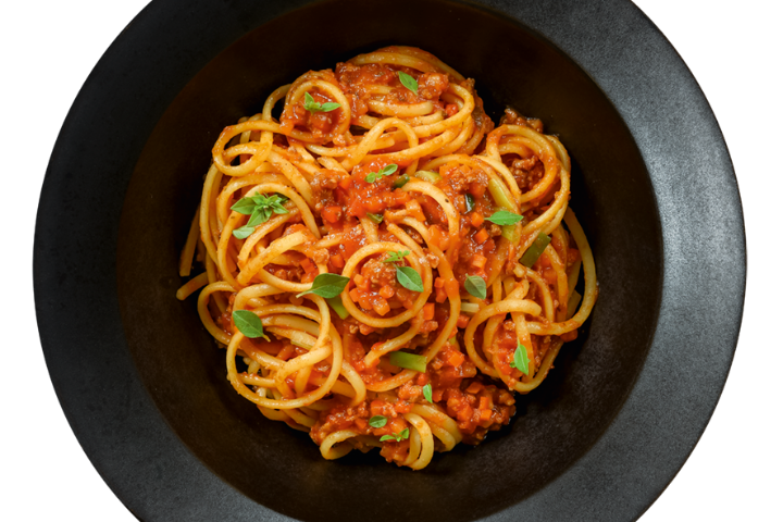 Linguine alla Bolognese - Blaqk Burger