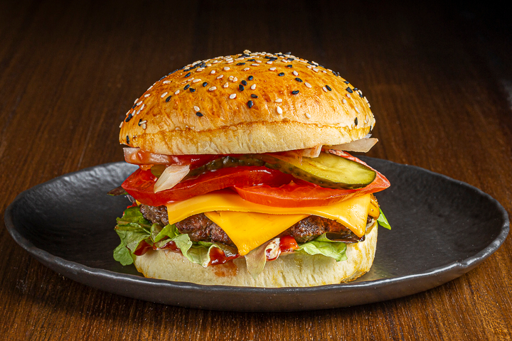 Double Cheeseburger - Blaqk Burger