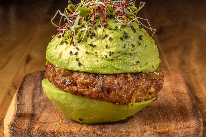 Vegan Keto Burger - Blaqk Burger