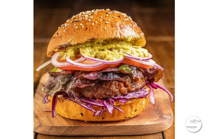 Saumon burger - Blaqk Burger