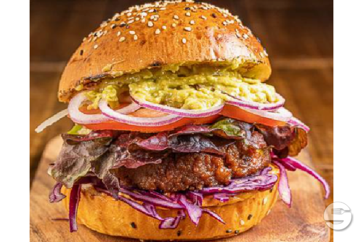 Saumon cheese burger - Blaqk Burger