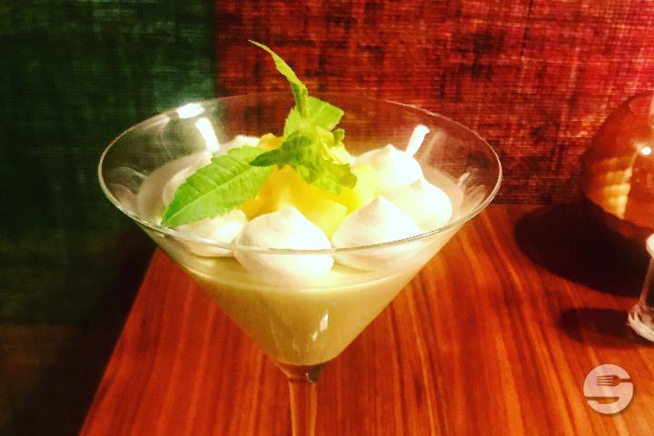 Panna Cotta double gruyère - Le Cerfeuil