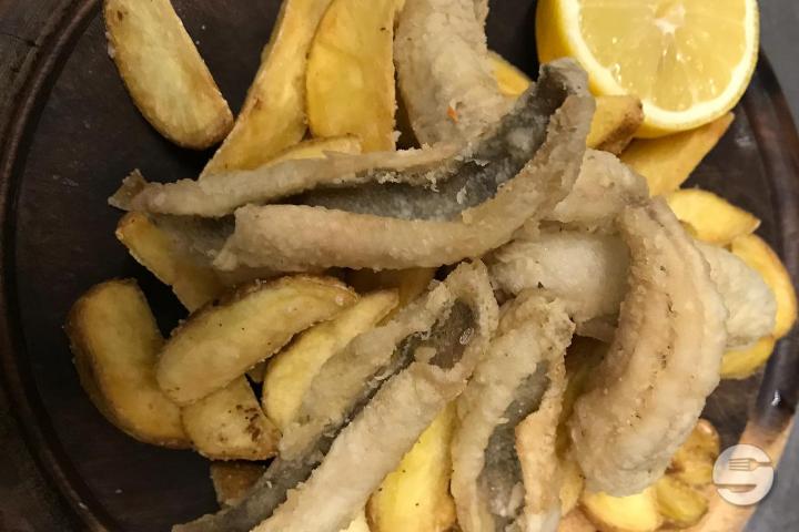 Perch filet and its french fries - Spikisi Burger