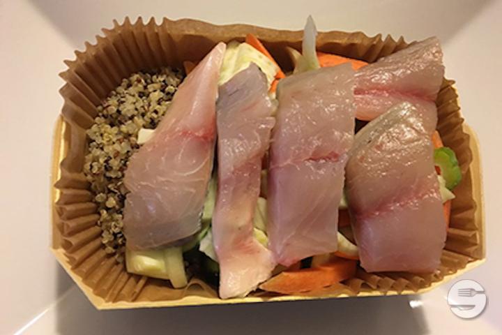 Poisson du Jour avec Riz ou Quinoa - Marterey 56