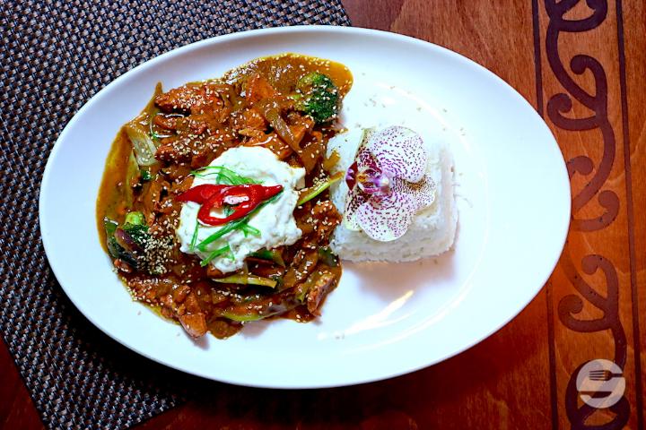 tandoori sesame chicken - Maori