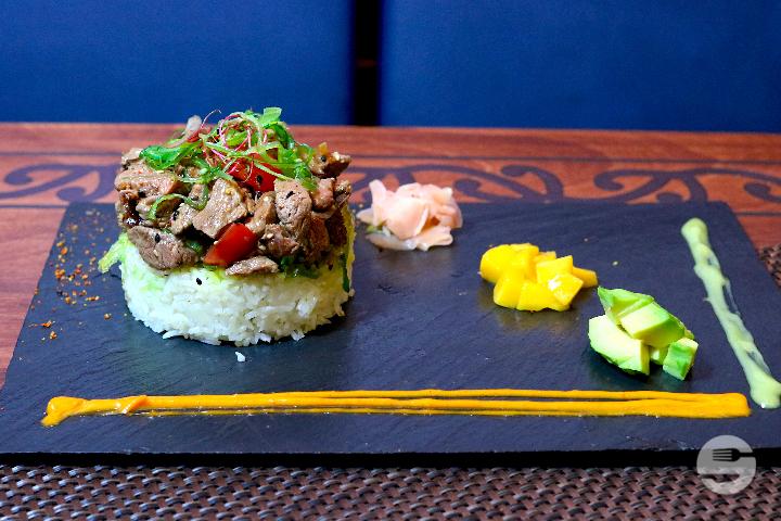 maori beef poke - Maori