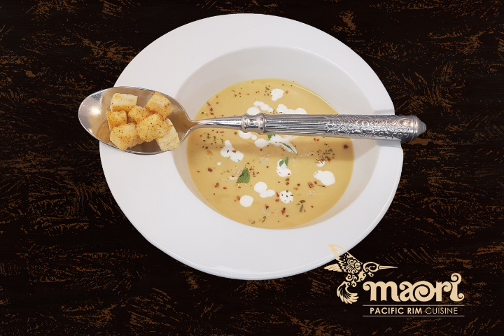 Roasted Sweet Potatoe Soup - Maori