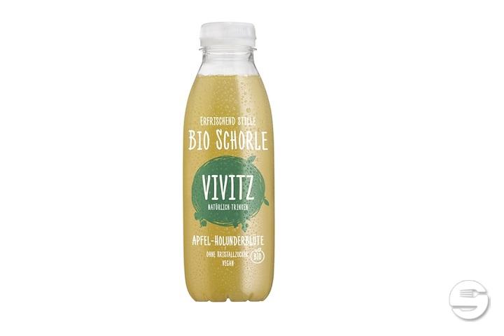 Vivitz Bio Schorle Apfel-Holunderblüte - Dean & David