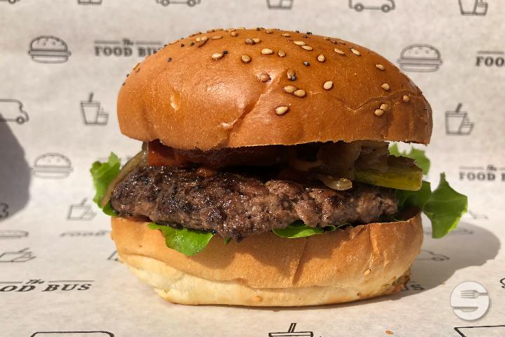 Classic Burger - The Food Bus (Pérolles)