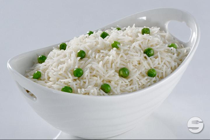Riz blanc aux petits pois - Shahi