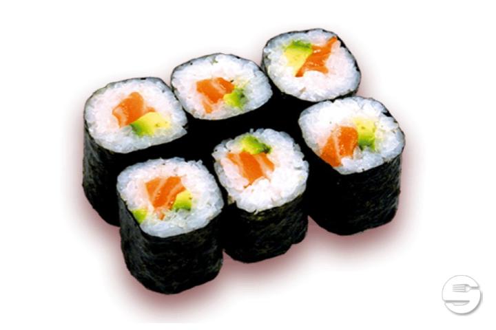 Shake-avocadomaki 6 Pcs. - Barfüsser Sushi Bar