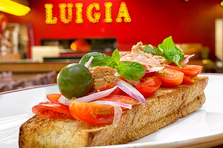 Bruschetta Carlofortina - Luigia