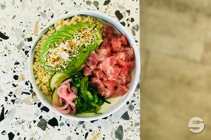 Poké Bowl thon cru - Granola