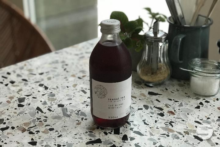 Thé blanc glacé myrtille - Granola