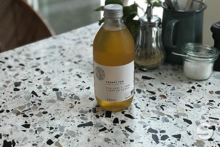Iced Green, Lemon and Elderflower Tea - Granola