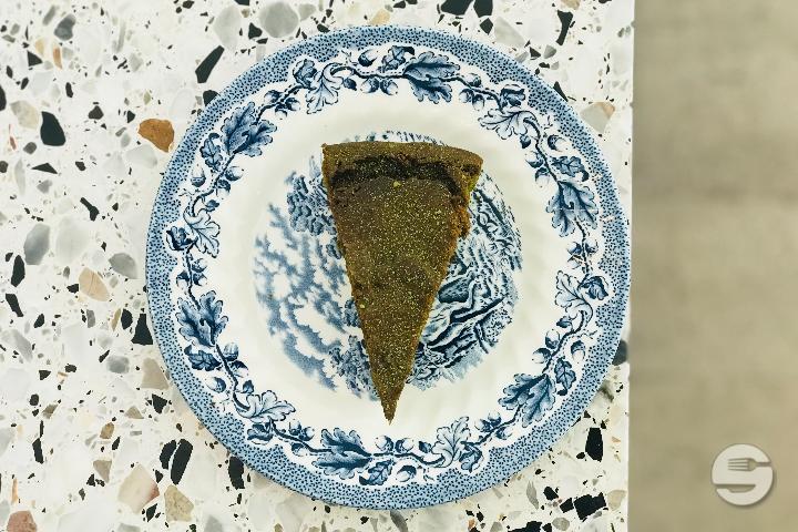 Matcha cake - Granola