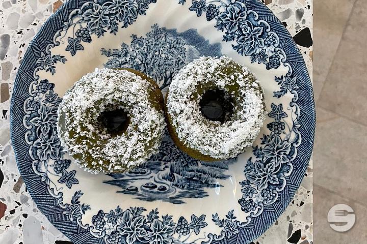 Vegan Vanilla Donut - Granola