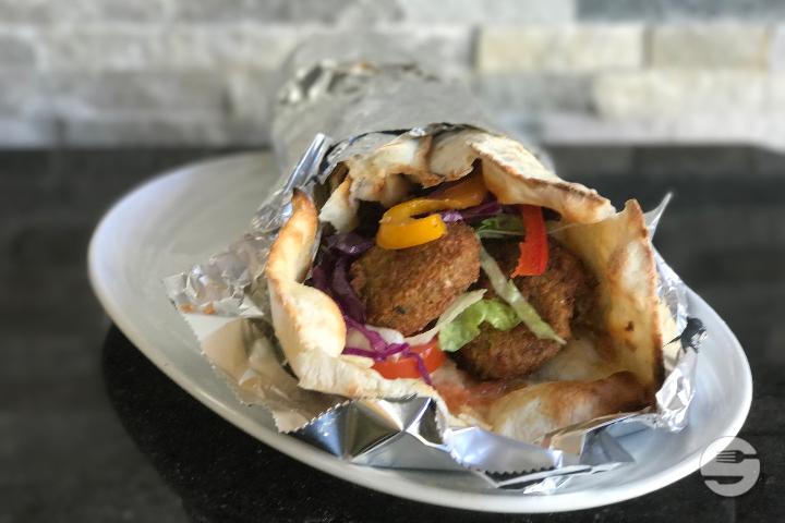 Falafel Naan Bread (Vegan) - Fresh Orient