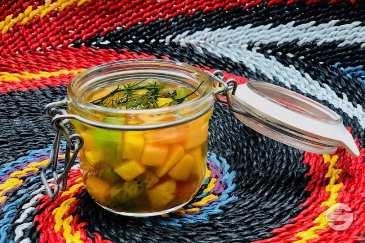 Salade de fruits à la citronnelle - Nouri