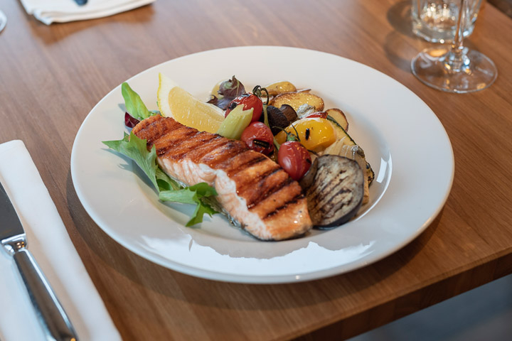 Salmone alla Griglia - Pizzeria Ristorante Molino Molard