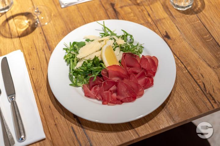 Bresaola; Rucola e Parmigiano IGP/DOP - Pizzeria Ristorante Molino Thonex