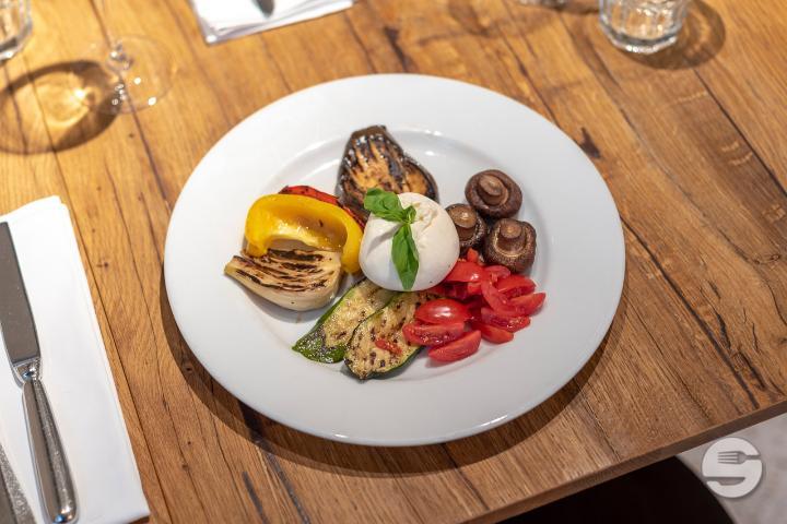 Verdure al Forno - Burrata - Pizzeria Ristorante Molino Thonex