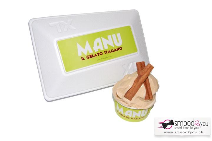 Cinnamon ice cream - Manu Gelato (Pâquis)