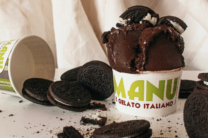 Glace Oreo - Manu Gelato