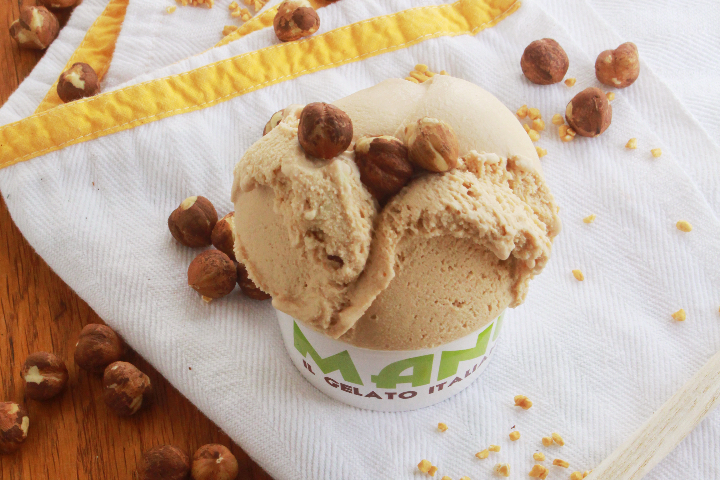 Hazelnut Ice Cream - Manu Gelato