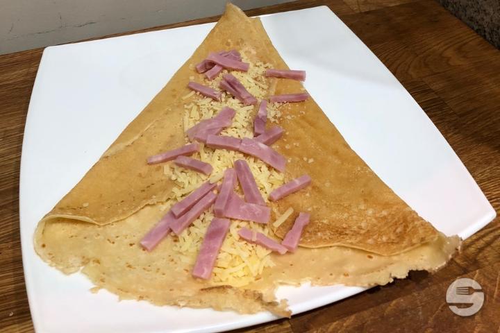 Crepe gruyère and ham - Le 35 Pizzeria