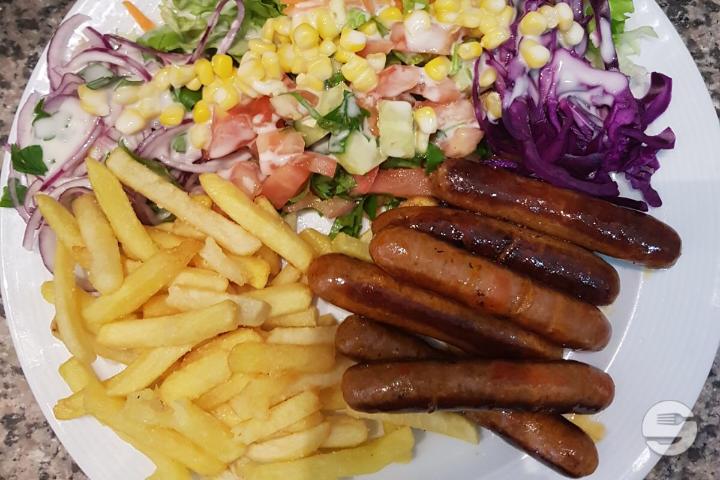 Assiette merguez - Le Mondial Kebab