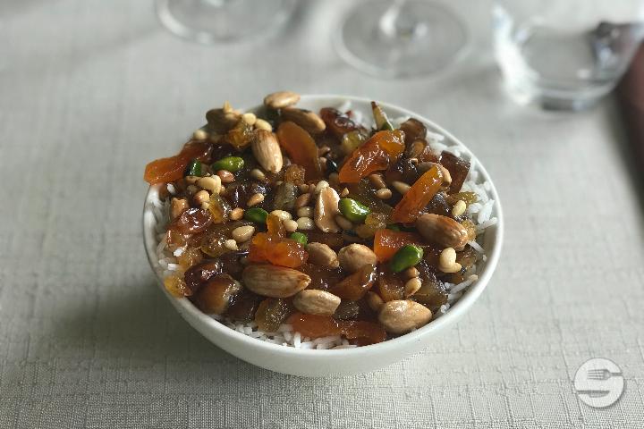 Exotic white rice - Yo'Mo Lounge