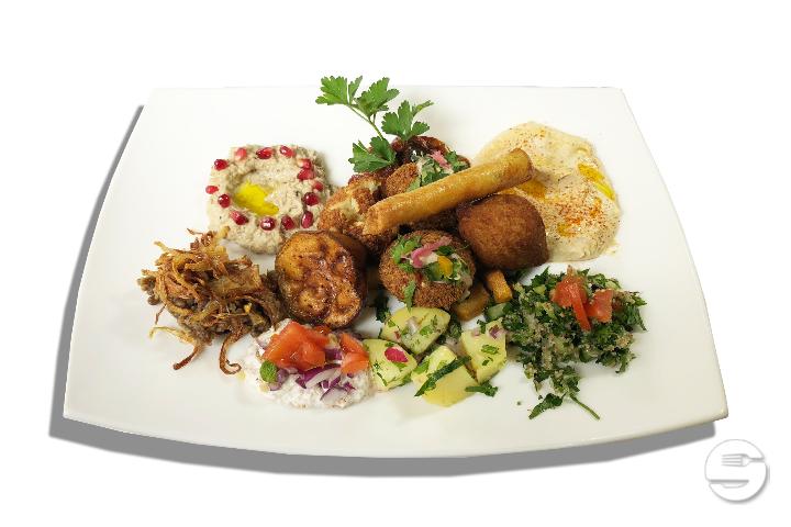 Veggie plate - Les Délices d'Orient