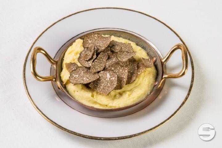 Grandma-style puree, grated fresh truffle - Au Jeu de l'Arc