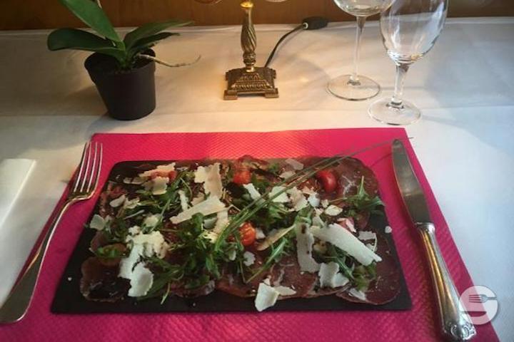 Beef carpaccio - Au Jeu de l'Arc
