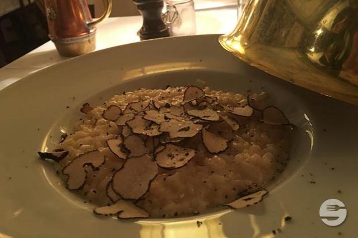 Grated fresh truffle risotto - Au Jeu de l'Arc