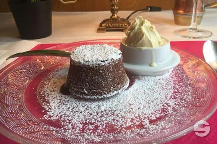 Chocolate Fondant Heart - Au Jeu de l'Arc