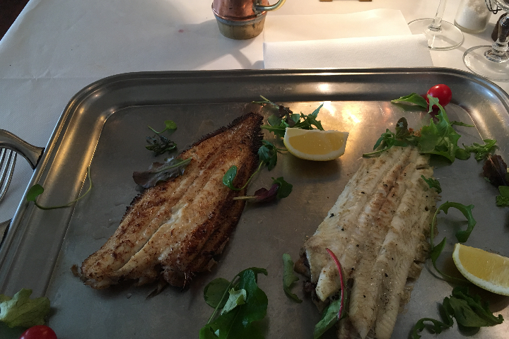 Filet de Sole Meunière de Noirmoutier - Au Jeu de l'Arc