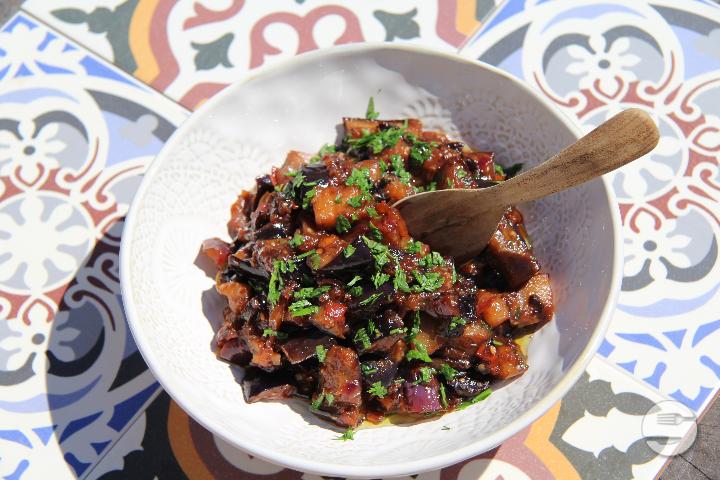 Saksuka d'Aubergine - Chiche Ou Pas Chiche